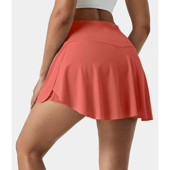 NWT Size Med Halara Everyday Softlyzero™ Airy Crossover 2-in-1 Side Pocket Cool - Picture 1 of 2